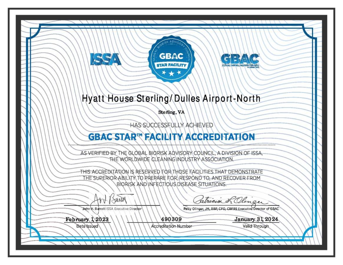 Hyatt House Sterling/Dulles Airport North Hotel Eksteriør billede